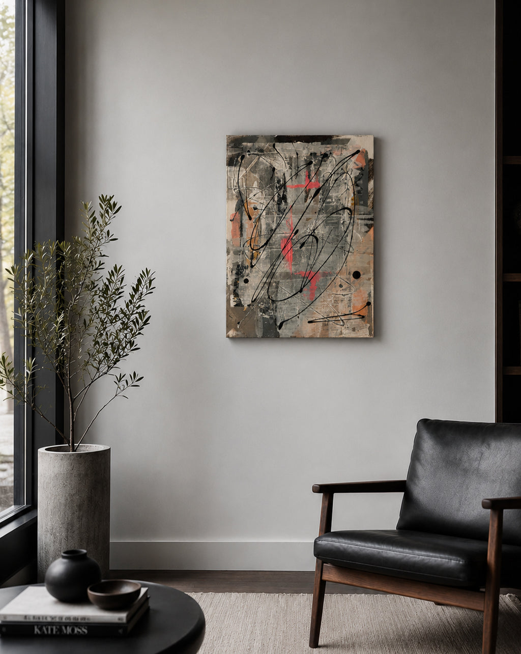 Trace - 18" x 24”